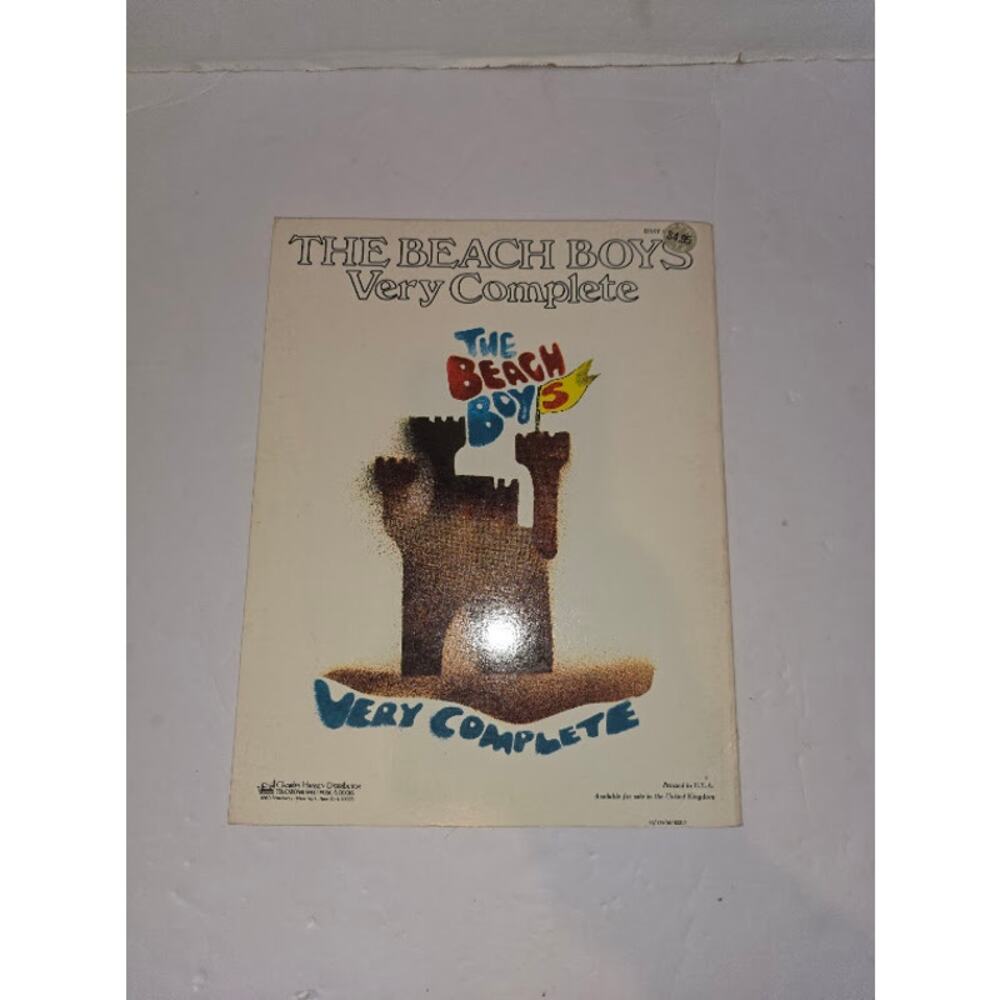 The Beach Boys Very Complete Piano Vocal Guitar Songbook - Sheet Music